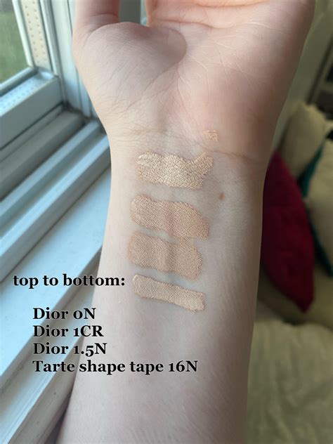 dior skin correct forever|Dior Forever Skin concealer swatches.